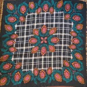 Diane Von Furstenberg Paisley Pattern Scarf